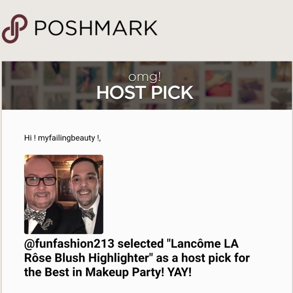 ❌ SOLD ❌ Host Pick!🌸 Lancôme LA Rôse Highlighter - Picture 8 of 8